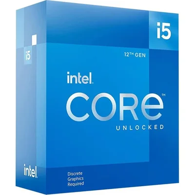 Procesador intel core i5 12400f 2.5 ghz 6 core lga 1700 bx8071512400f