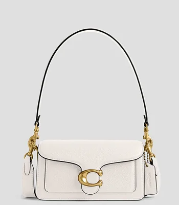 Bolsa shoulder en piel Tabby granulada Mujer