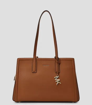 Bolsa tote en piel Laila lisa Mujer