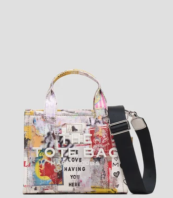 Bolsa Tote chica Pop Americana con estampado Mujer