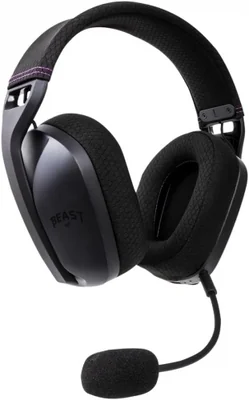 STF Audífonos Gamer Beast MSI -100 para Xbox One/Xbox Series X|S/Nintendo Switch/PC/Smartphone, Inalámbrico, USB-C, Negro