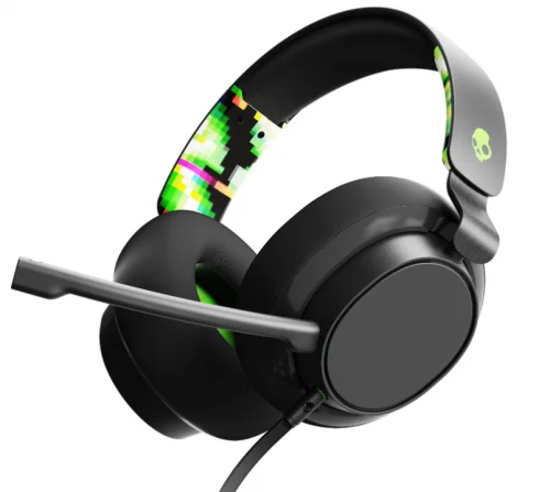 Skullcandy Audífonos Gamer SLYR para Xbox One/Xbox Series X|S/Nintendo Switch/PC/Smartphone, Alámbrico, 3.5mm, Negro