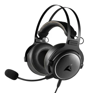 Sharkoon Audífonos Gamer SKILLER SGH50, Alámbrico, 3.5mm, Negro