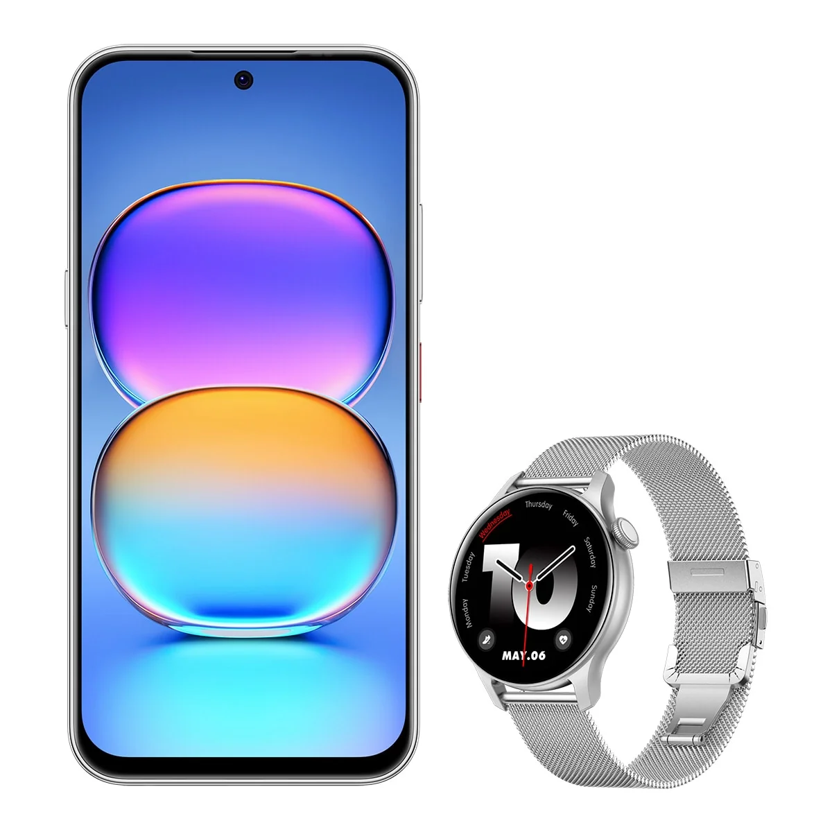 Nubia V 80Pro 5G 256GB Blanco Telcel R9 + Smartwatch