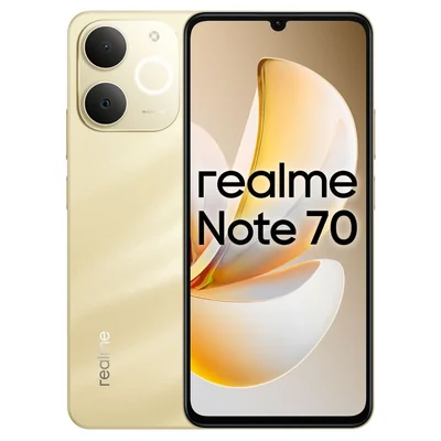Realme Note 70 256GB Dorado Telcel R9