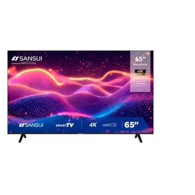 Pantalla Sansui SMX65KAUW 65 pulgadas Smart TV 4K WebOS ORTY