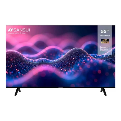 Pantalla Sansui SMX55KAUW 55 pulgadas Smart TV 4K WebOS ORTY