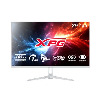 Monitor Gamer XPG RIFT R27F6 LCD 27", 1920x1080 Full HD, FreeSync, 165Hz, HDMI/DisplayPort, Blanco