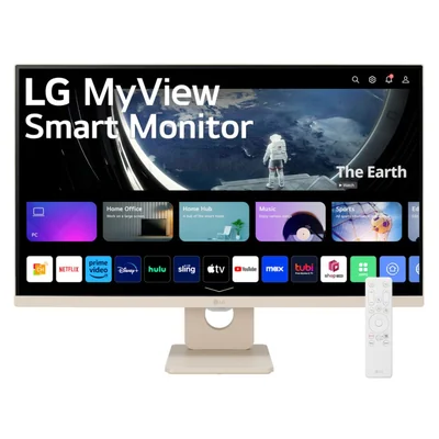 Monitor Inteligente MyView 27" Full HD Beige LG 27SR50F-W