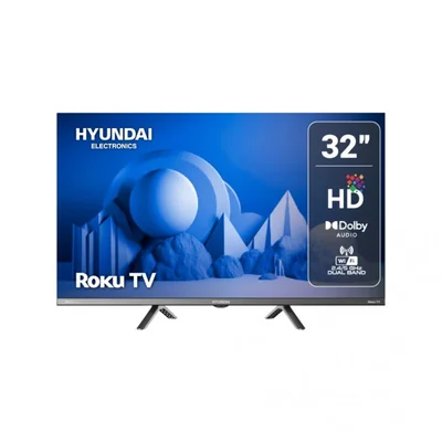 Pantalla Hyundai HYLED3257RIM 32" Smart TV HD, Roku TV ORTY7*