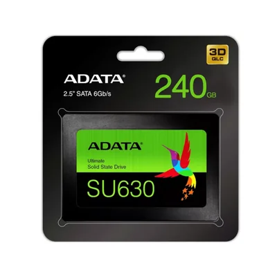 SSD Disco de Estado Solido Adata SU630 SATAIII, 240GB Mod. ASU630SS-240GQ-R
