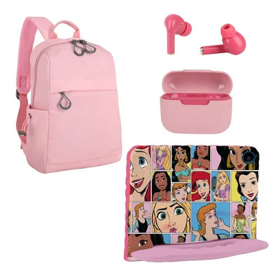 Pack Tablet 8+64gb + Crossbody + Audífonos Princesas