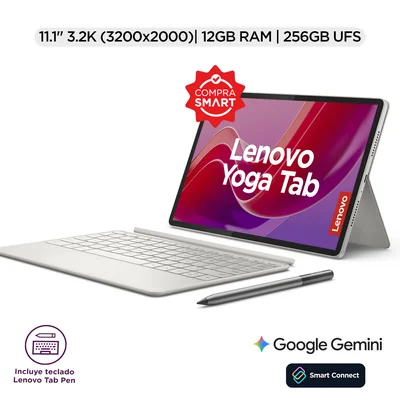 Lenovo Yoga Tab de 11.1 Pulgadas 12gb Ram 256gb +Pen Pro +Teclado
