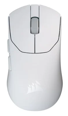 Mouse Gamer Corsair Saber V2 Pro Ultralight, Inalámbrico, Óptico, 33.000DPI, RF Wireless/USB-C, Blanco