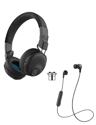 Audifonos Bluetooth JLAB Studio Wireless + Jbuds Pro de regalo Negro