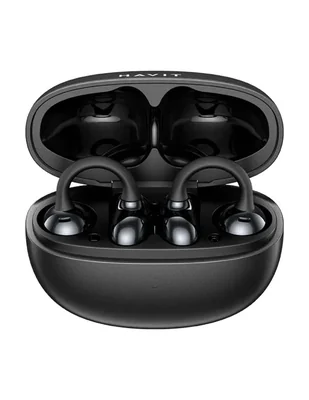Audífonos Open Ear Havit Bluetooth 5.4 Deportivos Negro