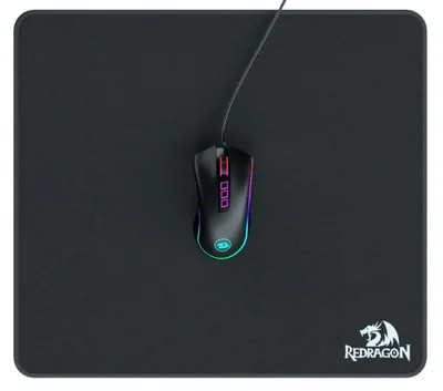 Mousepad Gamer Redragon FLICK L P031, 40 x 45cm,Grosor 4mm, Negro