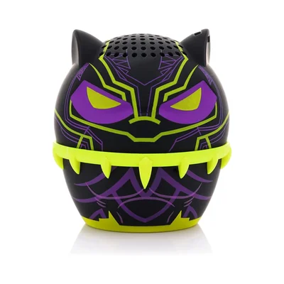 Mini Bocina Portatil Bitty Boomers Marvel Black Panther Inalambrica Bluetooth Negro Nuevo