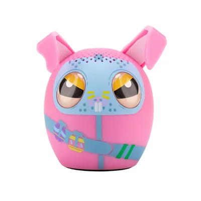 Mini Bocina Portatil Bitty Boomers Disney Frozen Anna Inalambrica Bluetooth Azul Rosa Nuevo
