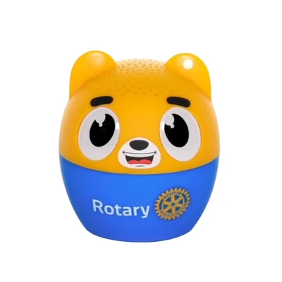 Mini Bocina Portatil Bitty Boomers Rotary Retro Estilo Vintage Inalambrica Bluetooth Negro Plata Nuevo