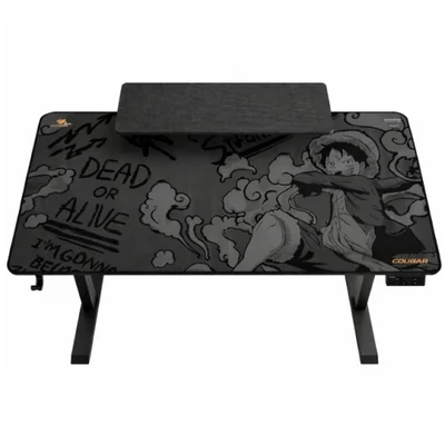 Cougar Escritorio Gamer E-Star 120 Black Edicion One Piece, Altura Ajustable, 120cm x 60cm, Negro