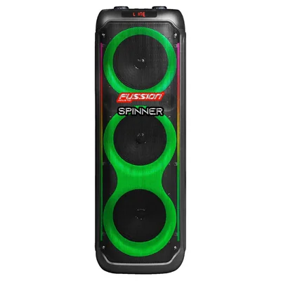 Bafle Amplificado Fussion PBS-8X3001 8X3 pulgadas Spinner Bluetooth ENDY