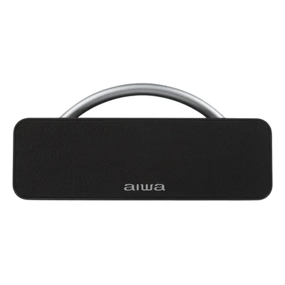 Bocina Bluetooth Resistente a Salpicaduras De Agua Color Negro AIWA AWS80BTB​