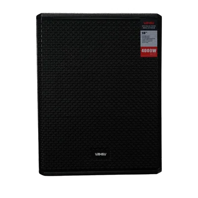 Subwoofer VAMAV LX118S 2000 W 18 Pulgadas Dsp Hpf Lpf Delay