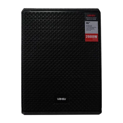 Subwoofer VAMAV LX115S 1000w 15 Dsp Hpf Lpf Delay