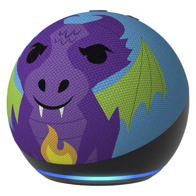 Echo Dot 5ta Gen Kids Dragon