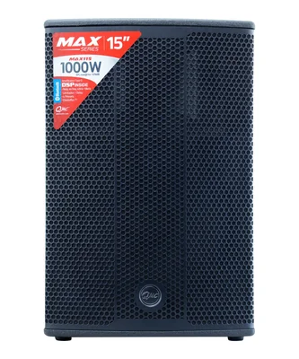 Bafle QMC MAX115 1000W 15" 129dB Amplificador clase D