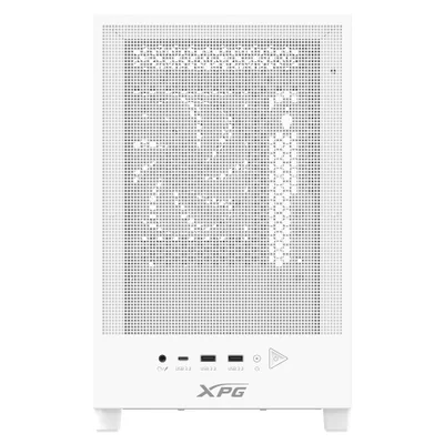 Gabinete XPG VALOR MESH, Midi-Tower, Micro-ATX/Mini-ITX, USB 3.0, sin Fuente, 1 Ventilador Instalado, Blanco