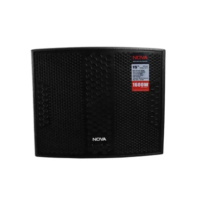 Subwoofer Amplificado NOVA TERRA TX15 800w Rms Color Negro