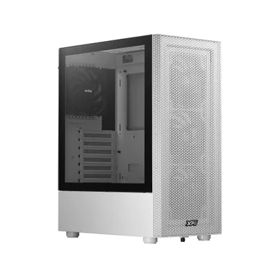 Gabinete XPG Valor Mesh, Midi-Tower, ATX/Micro-ATX/Mini-ITX, USB 3.0, sin Fuente, 4 Ventiladores Instalados, Blanco