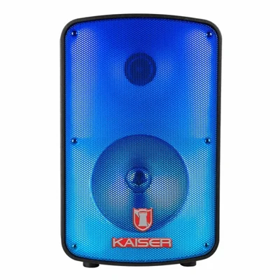 Bafle Kaiser KSW-1108 8" Recargable 6,500 W PMPO Negro ENDY5