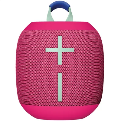 Bocina Logitech Ultimate Ears WONDERBOOM 4 Hyper Pink Rosa Bluetooth Recargable Contra Agua 984-001890
