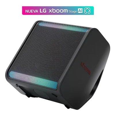 LG XBoom Stage 301 By Will.I.Am Bocina Bluetooth Portátil 12hrs de Batería IPX4