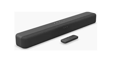 Barra de Sonido Amazon Fire Tv 2-0 Con DTS Virtual Bluetooth Color Negro