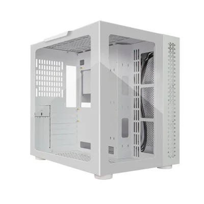 Gabinete Game Factor CSG700, Midi-Tower, ATX/EATX/Micro-ATX/Mini-ITX, USB 2.0/3.0, sin Fuente, sin Ventiladores Instalados, Blanco