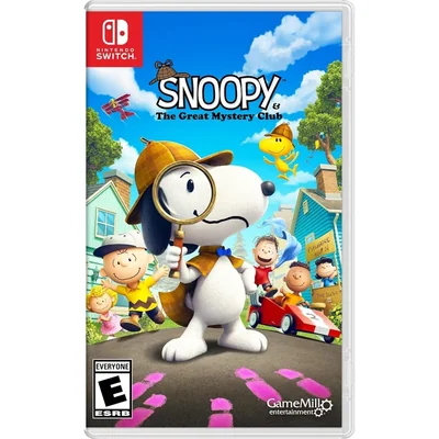 Videojuego para NSW Snoopy & The Great Mystery Club