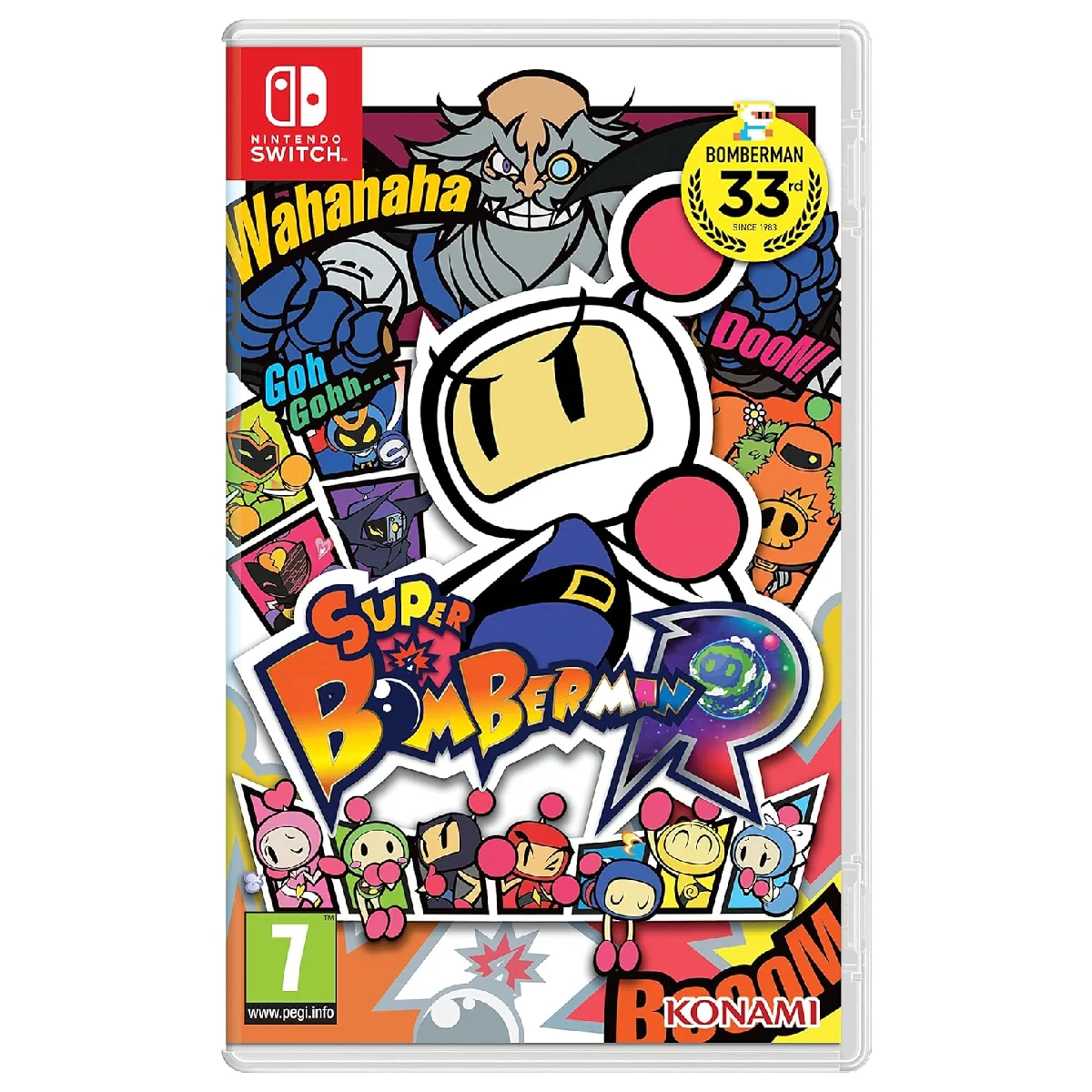 Nintendo switch juego super bomberman r