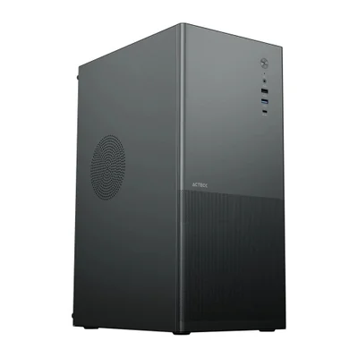 Gabinete Acteck AC-943994, Midi-Tower, ATX/Micro-ATX/Mini-ITX, USB 2.0/3.0, sin Fuente, sin Ventiladores Instalados, Negro