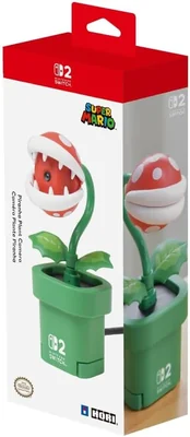 Camara de planta piraña para nintendo switch
