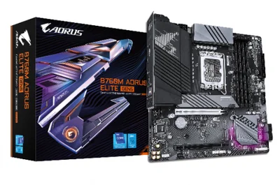 Tarjeta Madre AORUS B760M ELITE GEN5, Micro-ATX, LGA 1700, Intel B760, 256GB DDR5, HDMI/DP para Intel
