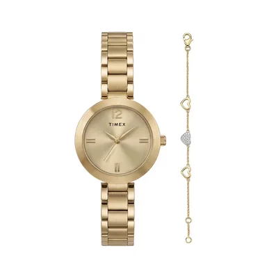 Reloj Timex Box para Dama Twg068100Jo