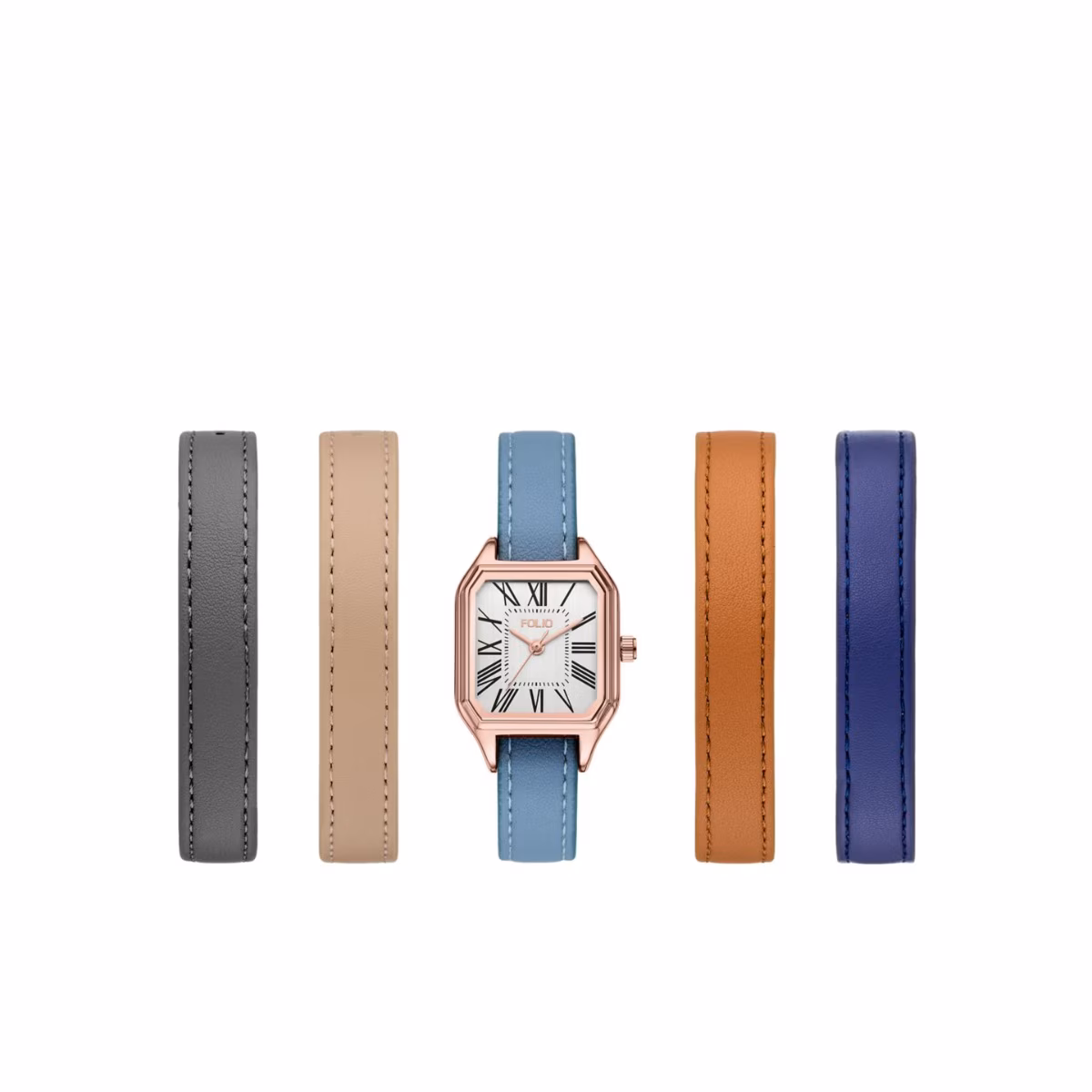 Set de Reloj y Correas Folio para Dama FMDFL2102