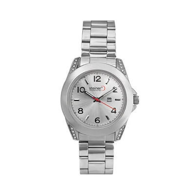 Reloj Steiner Análogo Para Dama Color Plata ST23199WQ-1