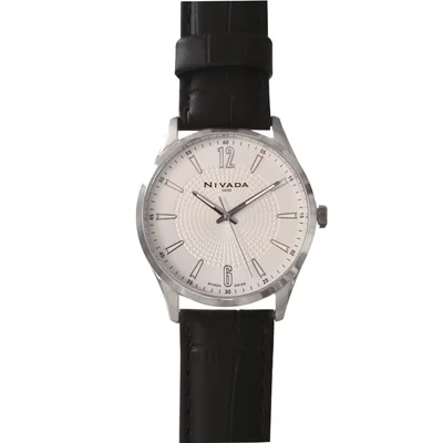 Reloj Nivada Corporate Dama Caratula Plata Arabigos