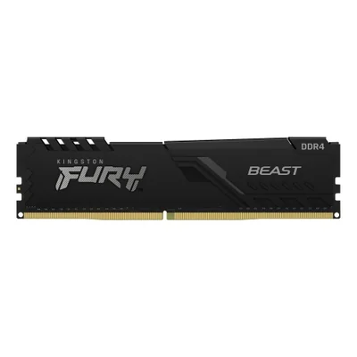 Memoria RAM Kingston FURY Beast Black DDR4, 3200MHz, 8GB, CL16, XMP