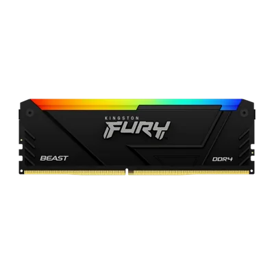Memoria RAM Kingston FURY Beast RGB DDR4 DDR4, 3200MHz, 32GB, CL16, XMP